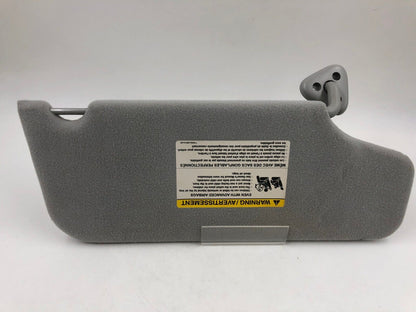 2005-2006 Ford Five Hundred Driver Sun Visor Sunvisor Gray Illuminated C04B19057