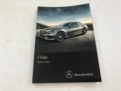 2016 Mercedes-Benz C-Class Owners Manual Handbook Set with Case OEM A01B47036