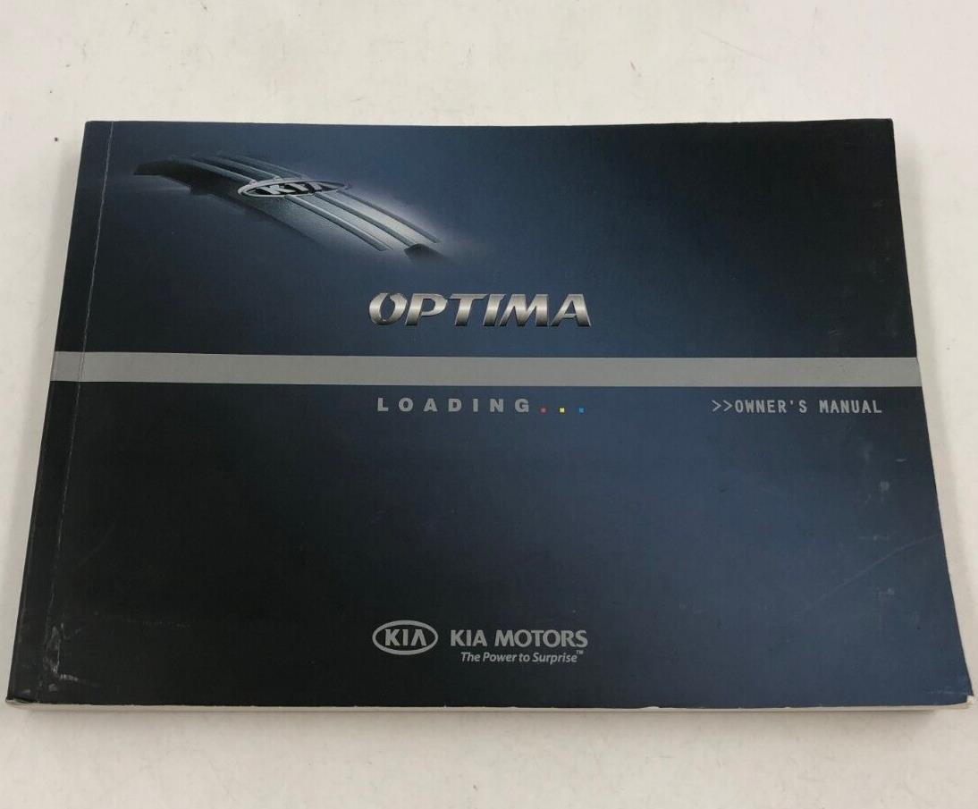 2008 Kia Optima Owners Manual Handbook OEM C02B15026