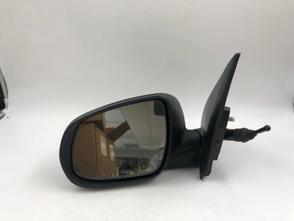 2010 Kia Forte Driver Side View Manual Door Mirror Black OEM D03B37086