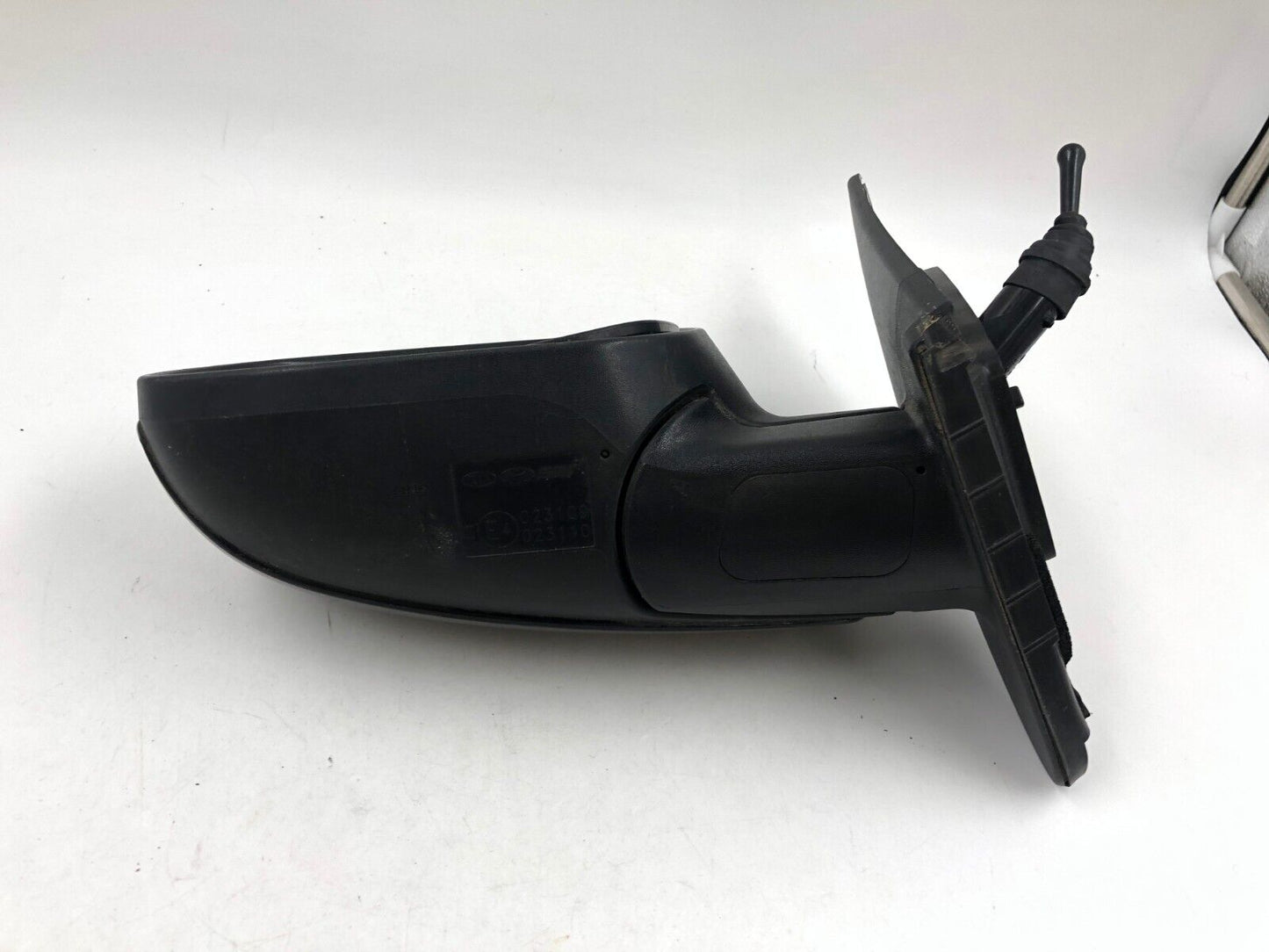 2010 Kia Forte Driver Side View Manual Door Mirror Black OEM D03B37086