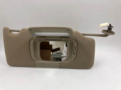 2007-2009 Lexus RX350 Passenger Sun Visor Sunvisor Beige Illuminated D01B23068