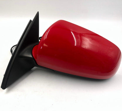 2004-2005 Audi A4 Driver Side View Power Door Mirror Red OEM C04B17023