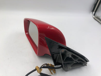 2004-2005 Audi A4 Driver Side View Power Door Mirror Red OEM C04B17023