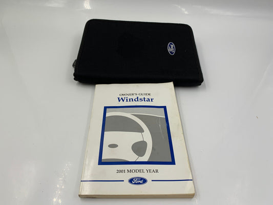 2001 Ford Windstar Owners Manual Handbook Set with Case OEM G03B41070