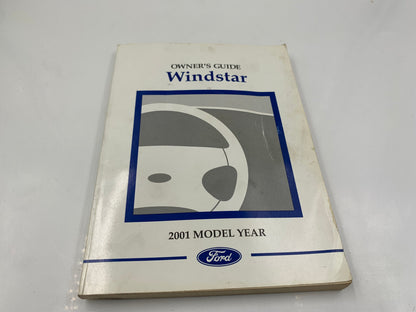 2001 Ford Windstar Owners Manual Handbook Set with Case OEM G03B41070