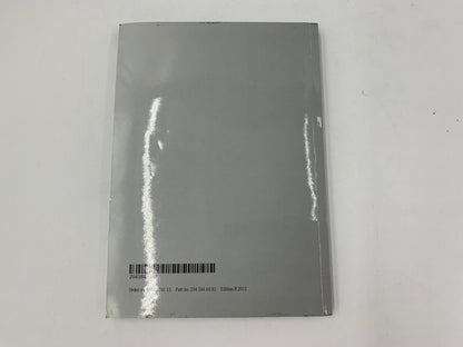 2012 Mercedes Benz C-Class Owners Manual Handbook Set with Case OEM D02B55034