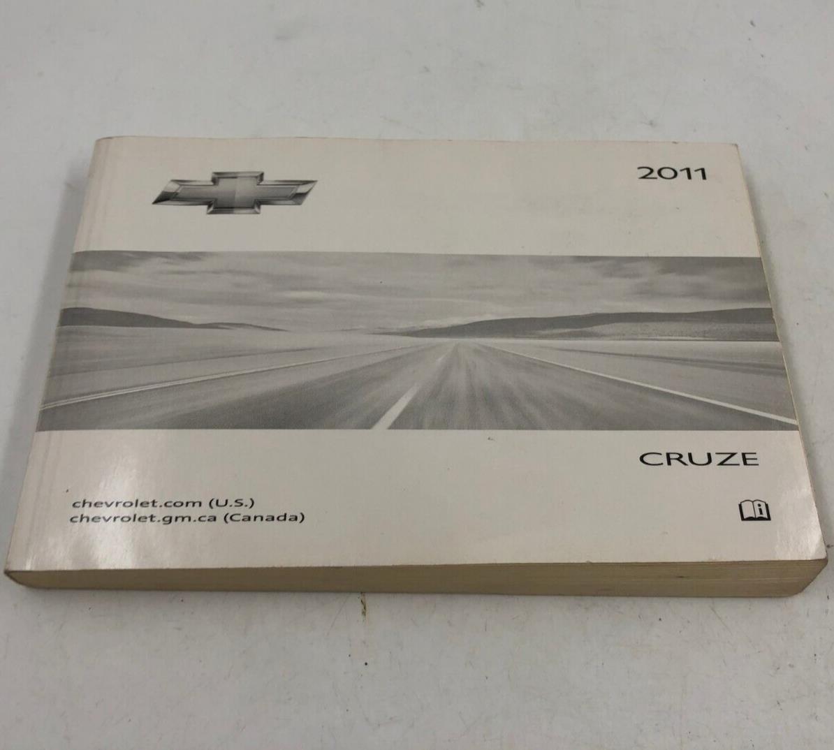 2011 Chevrolet Cruze Owners Manual Handbook OEM D02B23023