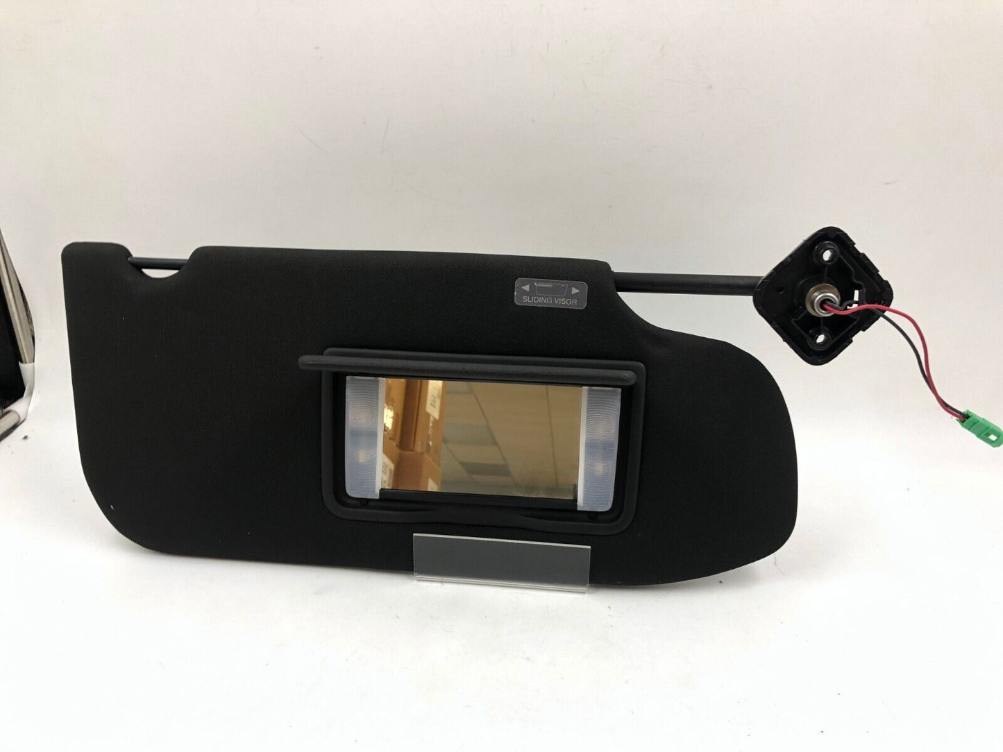 2013-2019 Ford Taurus Passenger Sunvisor Black Illuminated OEM C03B43003