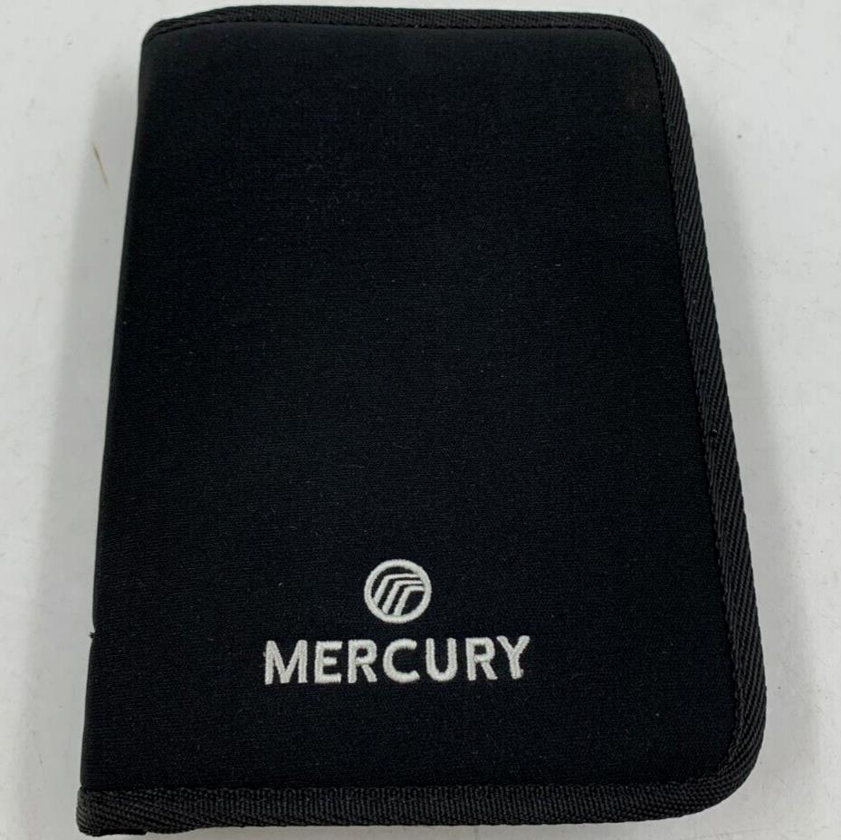 Mercury Owners Manual Handbook Case Only OEM C02B29018