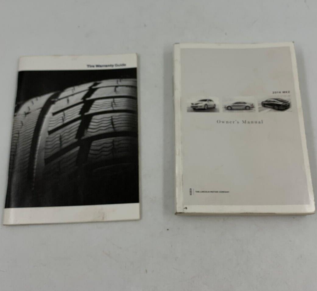 2014 Lincoln MKZ Owners Manual Handbook Set OEM C01B18007