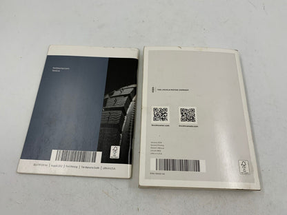 2014 Lincoln MKZ Owners Manual Handbook Set OEM C01B18007