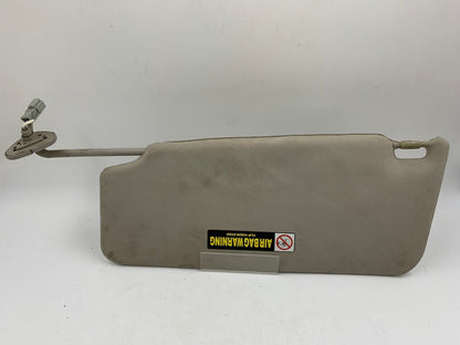 2007-2013 Acura MDX Passenger Sun Visor Sunvisor Gray Illuminated OEM B04B19006