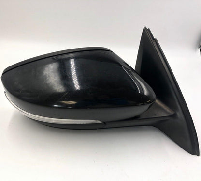 2011-2016 Volkswagen Jetta Passenger Side View Power Door Mirror Black C04B38048