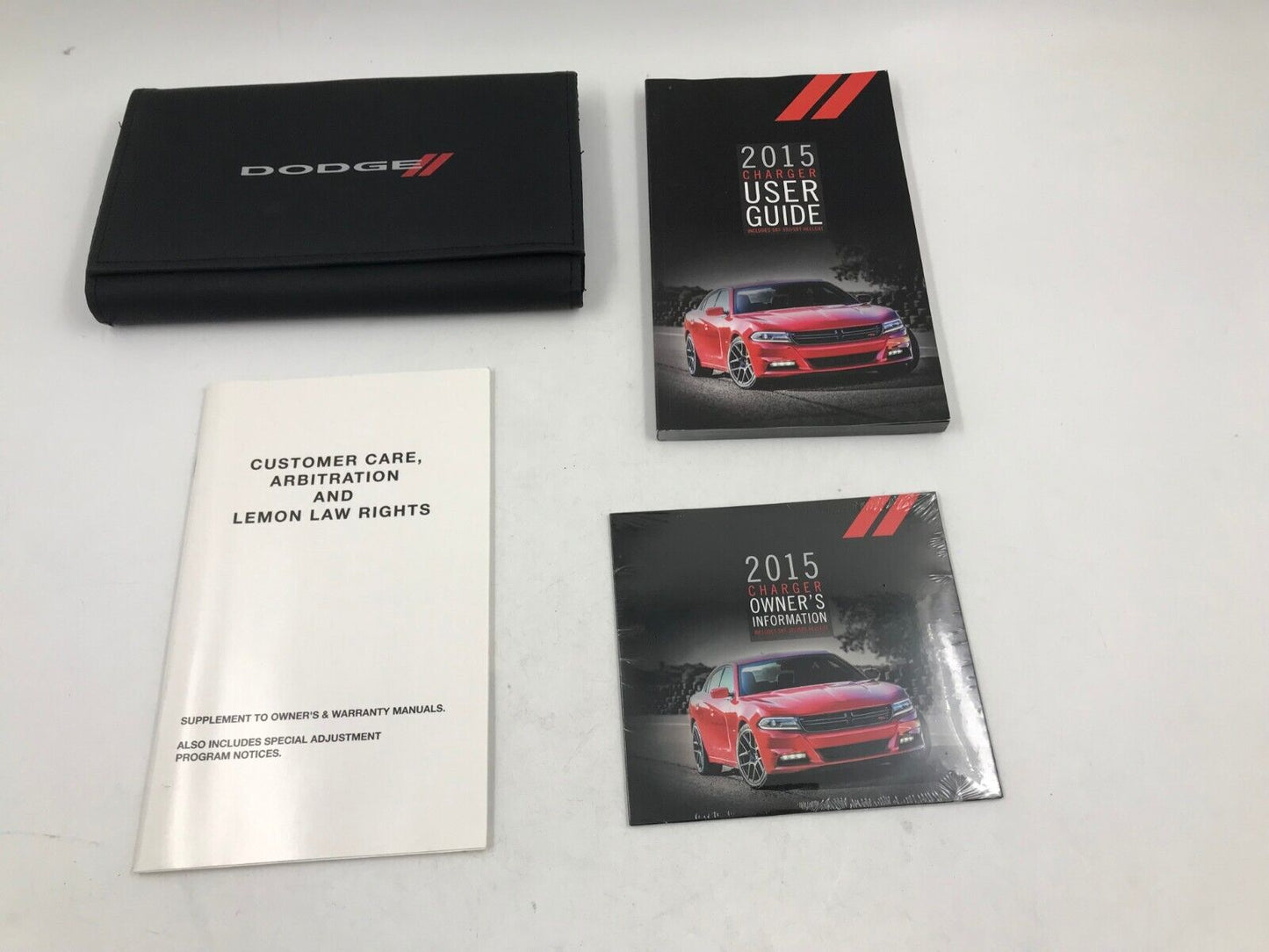 2015 Dodge Charger Owners Manual Set with Case OEM E01B50029