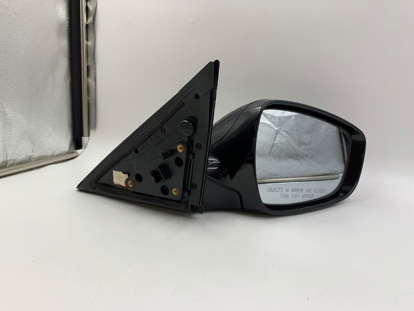 2012-2014 Hyundai Veloster Passenger Side View Power Door Mirror Black D04B42065