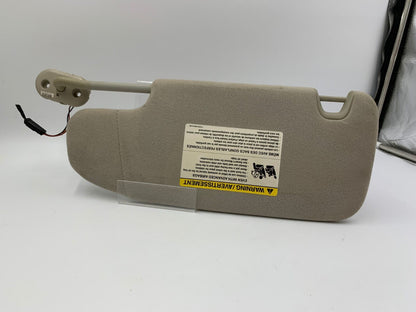 2006-2009 Mercury Milan Passenger Sun Visor Sunvisor Gray Illumination E01B42079