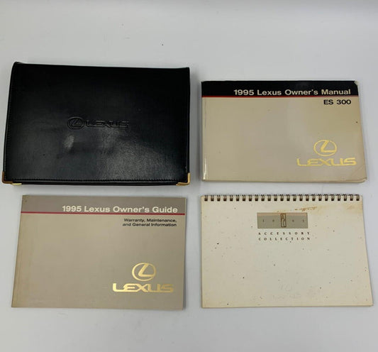 1995 Lexus ES300 Owners Manual Set with Case OEM E01B30080