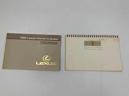 1995 Lexus ES300 Owners Manual Set with Case OEM E01B30080