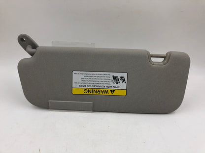 2014-2016 Kia Forte Passenger Sun Visor Sunvisor Gray OEM C01B51005