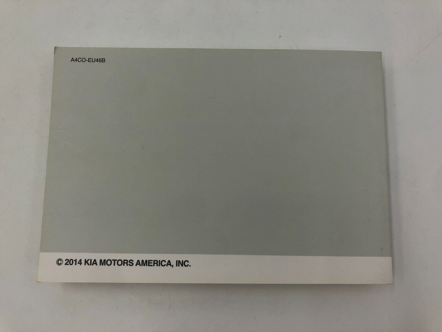 2015 Kia Optima Owners Manual Set with Case OEM E03B19071