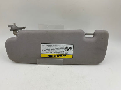 2011-2015 Hyundai Sonata Passenger Sun Visor Sunvisor Gray OEM B03B53028