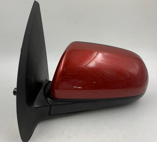 2007-2011 Chevrolet Aveo Driver Side View Power Door Mirror Red OEM A03B42050