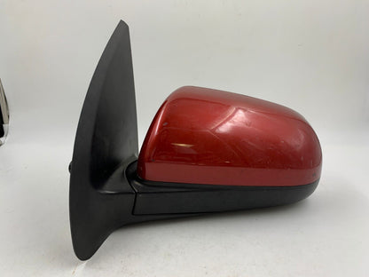 2007-2011 Chevrolet Aveo Driver Side View Power Door Mirror Red OEM A03B42050