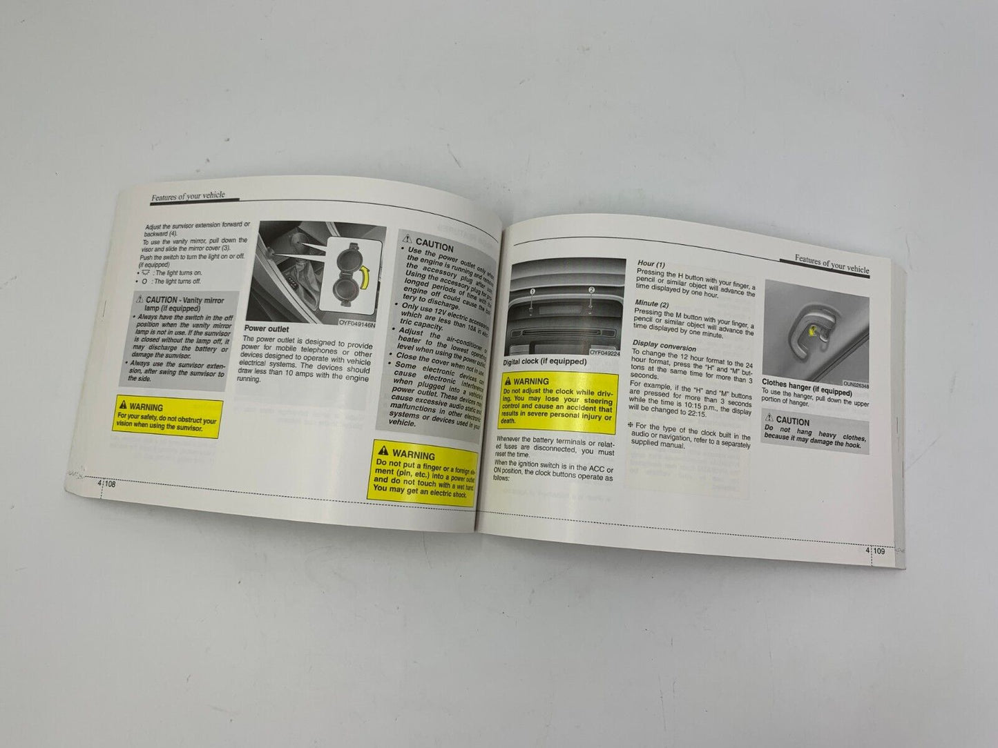 2013 Hyundai Sonata Owners Manual Set with Case OEM E03B42057