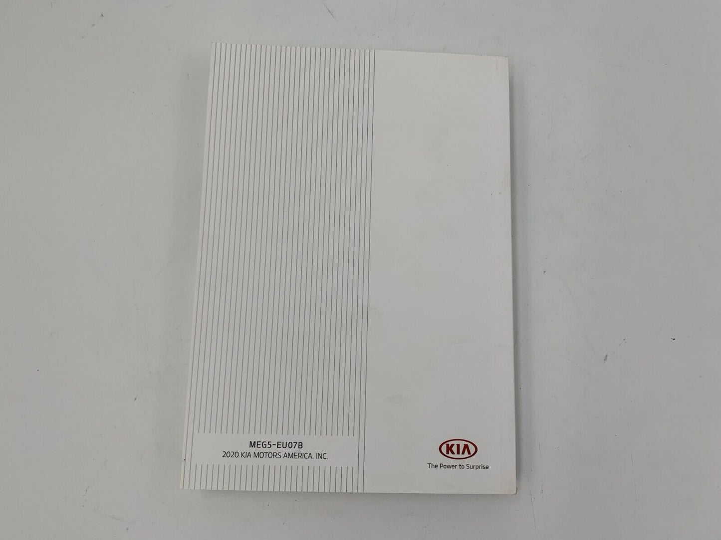 2021 Kia K5 Owners Manual Set with Case OEM E03B42060