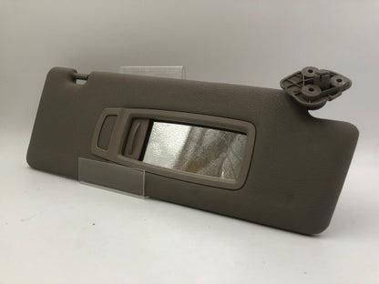 2007-2013 BMW X5 Passenger Sun Visor Sunvisor Gray Illuminated OEM E02B39066