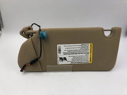 2006-2011 Buick Lucerne Passenger Sun Visor Sunvisor Brown Illuminated A03B46038