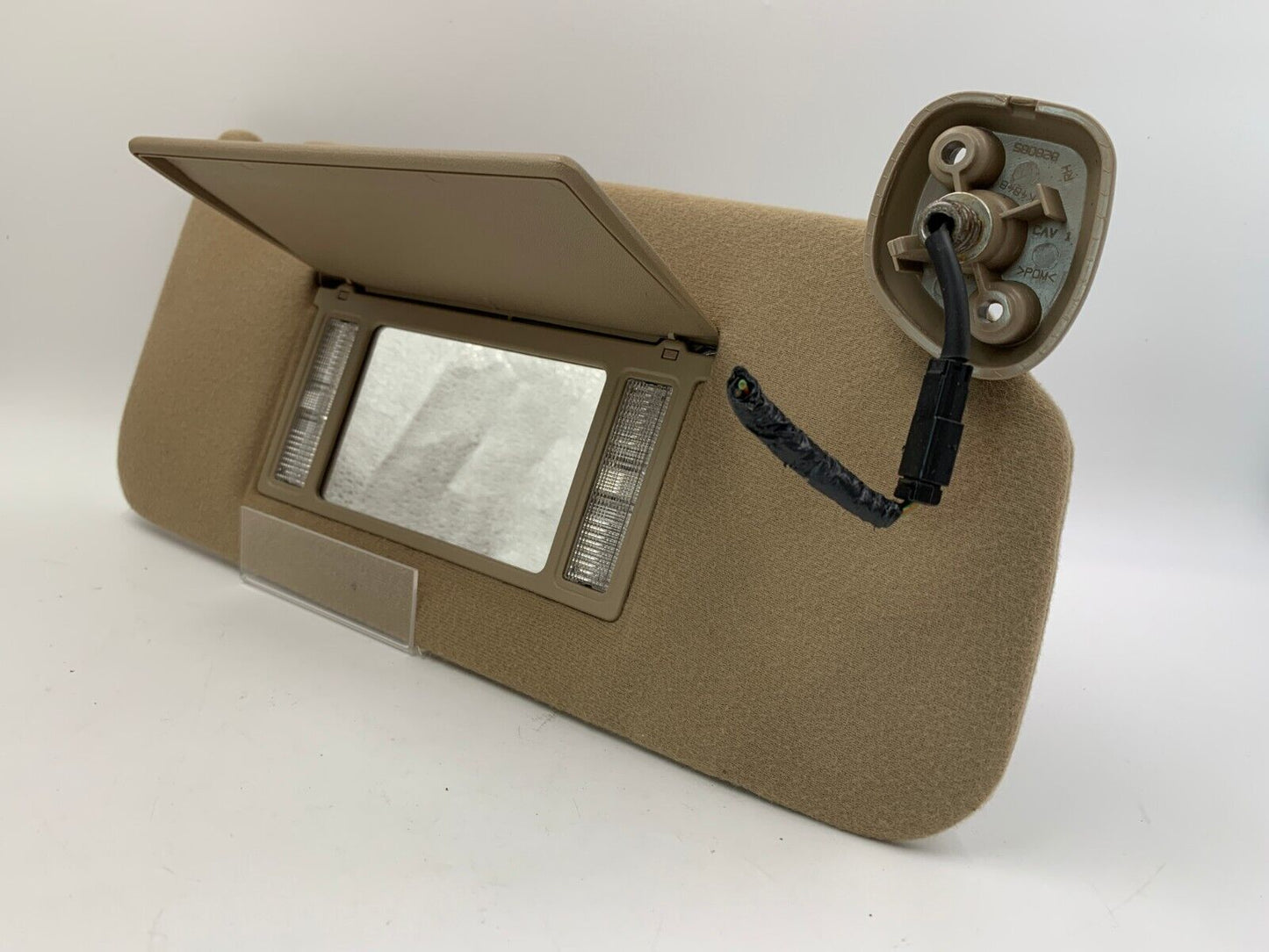 2002-2004 Ford F-150 Passenger Sun Visor Sunvisor Brown Illumination E03B40037