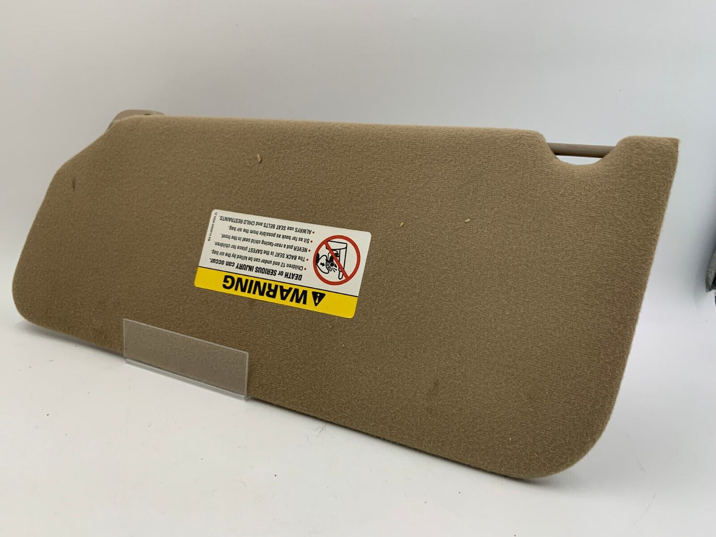 2002-2004 Ford F-150 Passenger Sun Visor Sunvisor Brown Illumination E03B40037