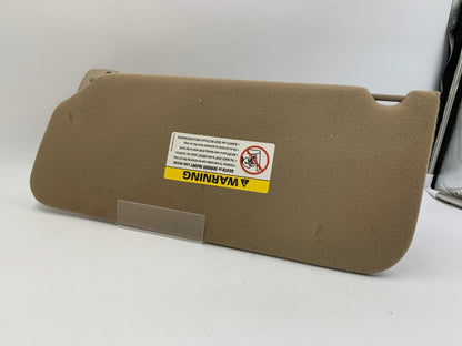 2002-2004 Ford F-150 Passenger Sun Visor Sunvisor Brown Illumination E03B40037