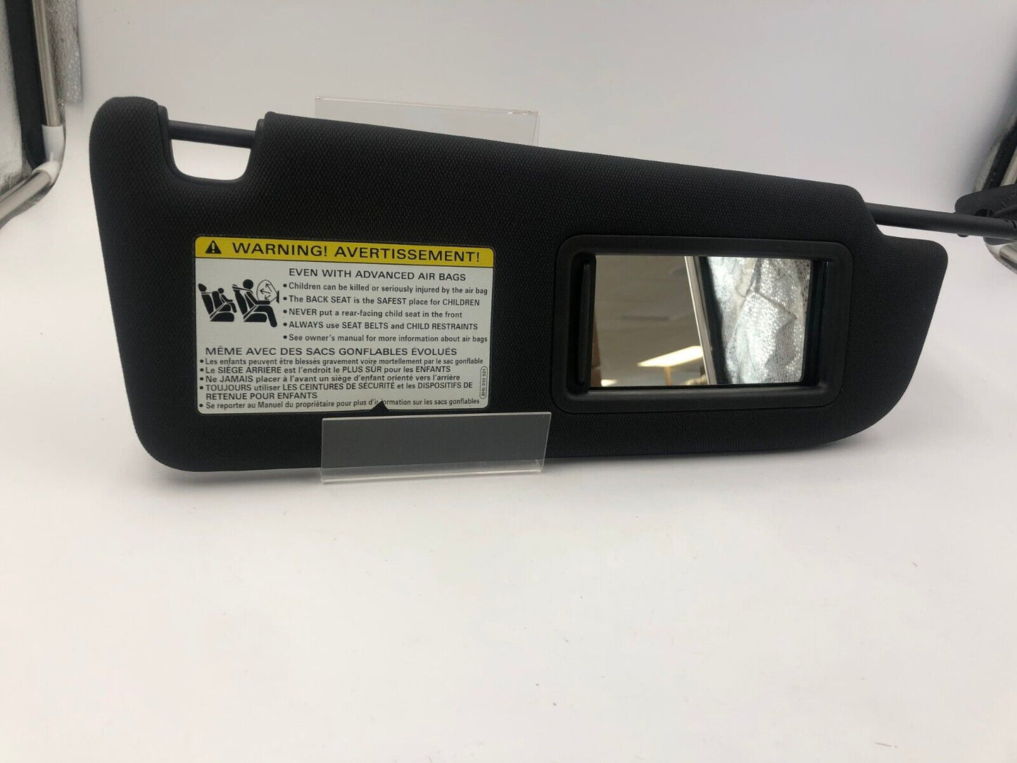 2012-2015 Audi A6 Passenger Sun Visor Sunvisor Black Illuminated OEM E01B18028