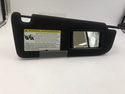 2012-2015 Audi A6 Passenger Sun Visor Sunvisor Black Illuminated OEM E01B18028