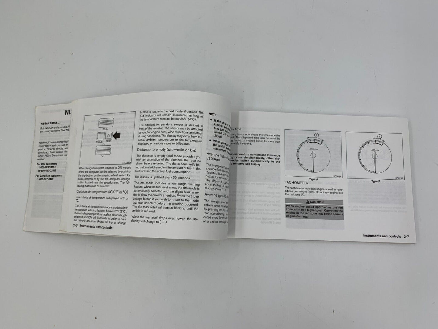 2005 Nissan Altima Owners Manual OEM E02B05019