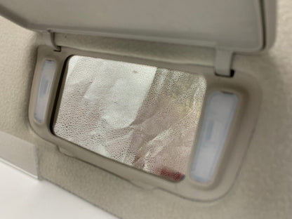 2005-2010 Toyota Sienna Passenger Sun Visor Sunvisor Gray Illuminated E03B51067