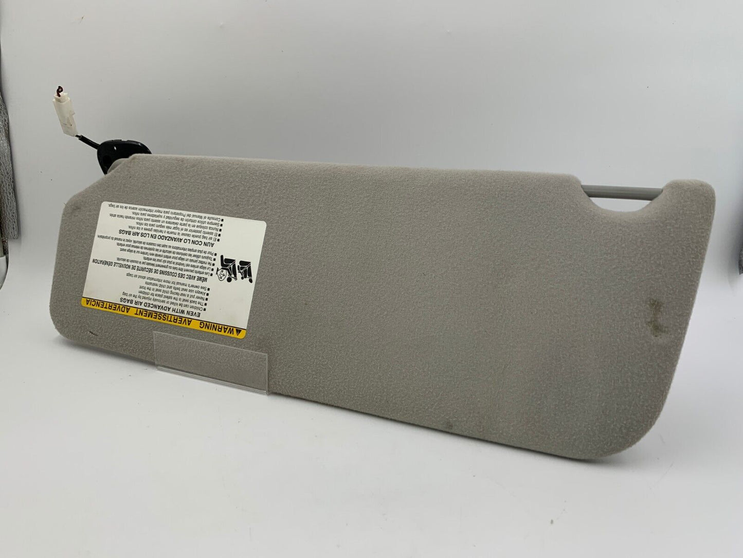 2005-2010 Toyota Sienna Passenger Sun Visor Sunvisor Gray Illuminated E03B51067