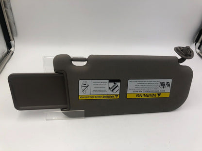 2010-2015 Hyundai Tucson Driver Sunvisor Sun Visor Gray OEM E01B05040