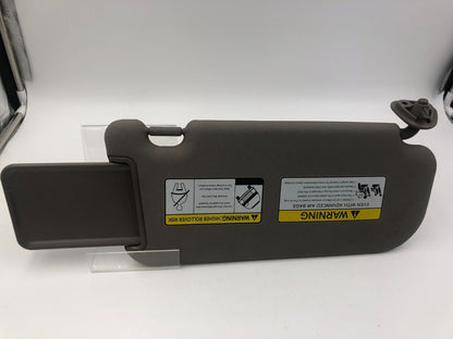 2010-2015 Hyundai Tucson Driver Sunvisor Sun Visor Gray OEM E01B05040