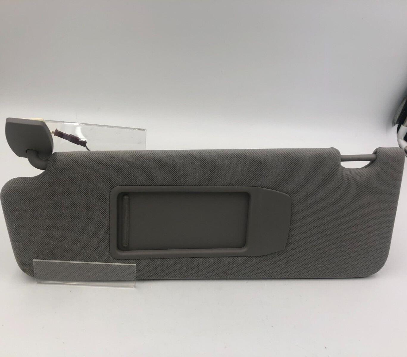 2010-2017 BMW 535i GT Driver Sun Visor Sunvisor Gray Illuminated OEM E01B05042