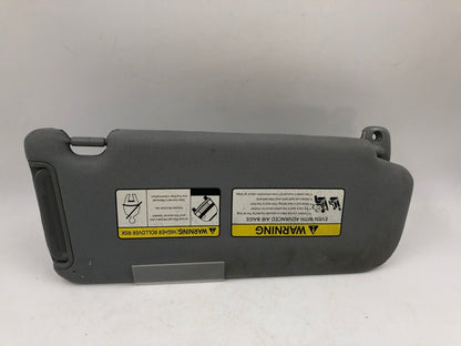 2011-2015 Kia Sorento Driver Sun Visor Sunvisor Gray OEM C02B33003