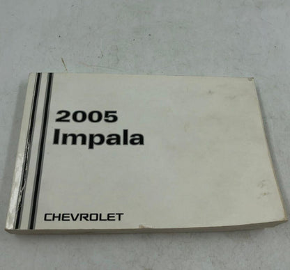 2005 Chevrolet Impala Owners Manual OEM A03B30045