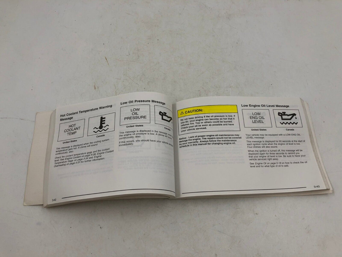 2005 Chevrolet Impala Owners Manual OEM A03B30045