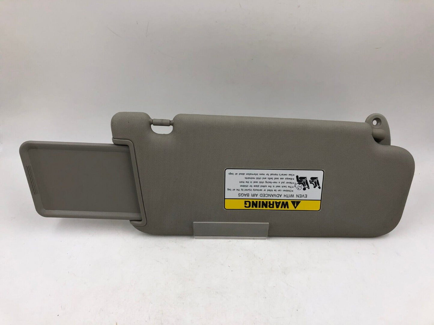 2010-2013 Kia Forte Driver Sun Visor Sunvisor Gray OEM A02B34006