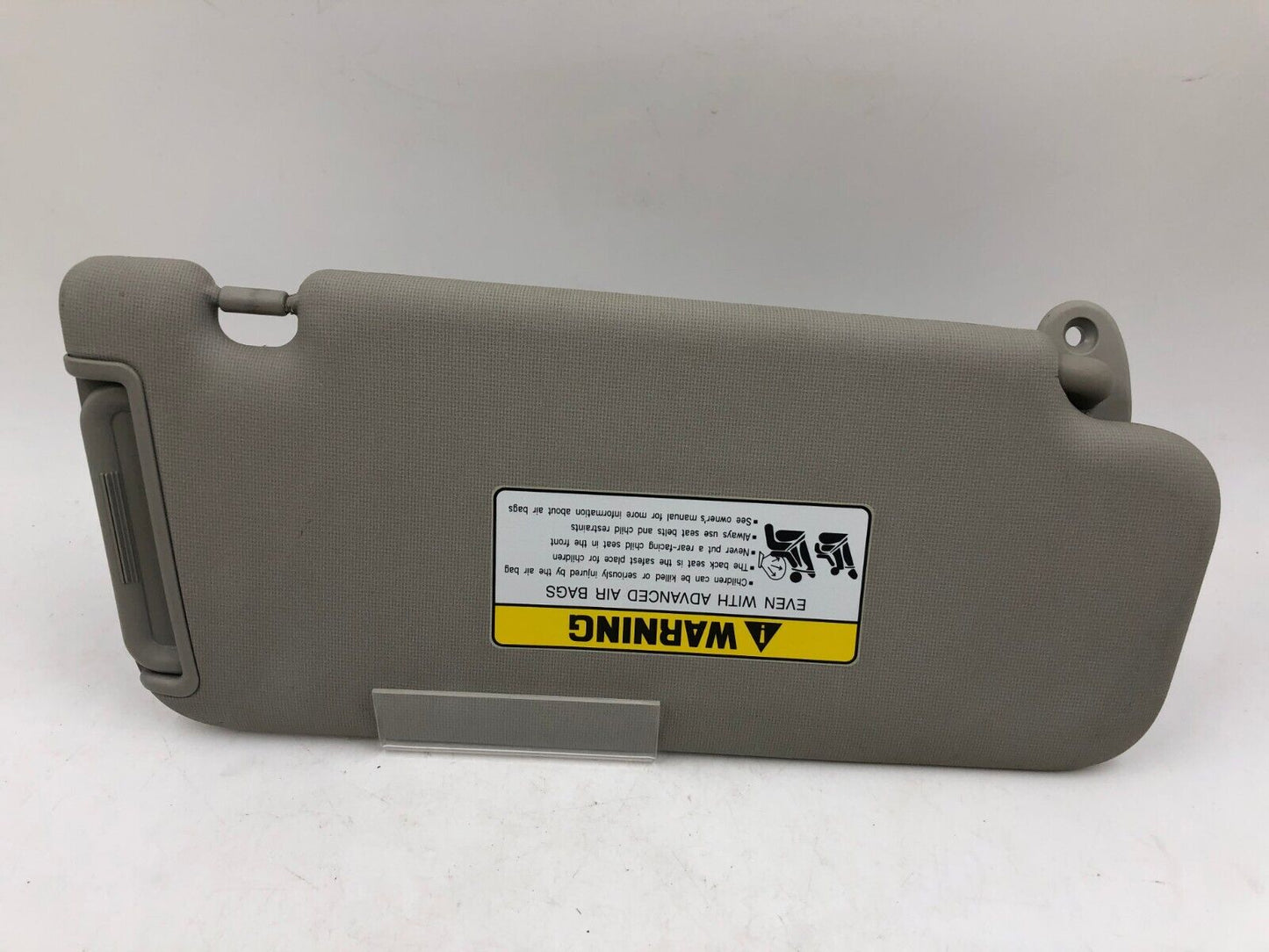 2010-2013 Kia Forte Driver Sun Visor Sunvisor Gray OEM A02B34006