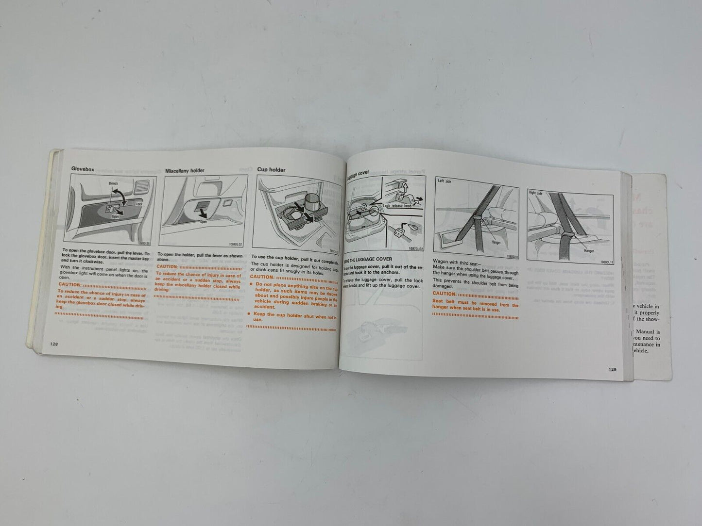 1994 Toyota Camry Owners Manual OEM E02B34020