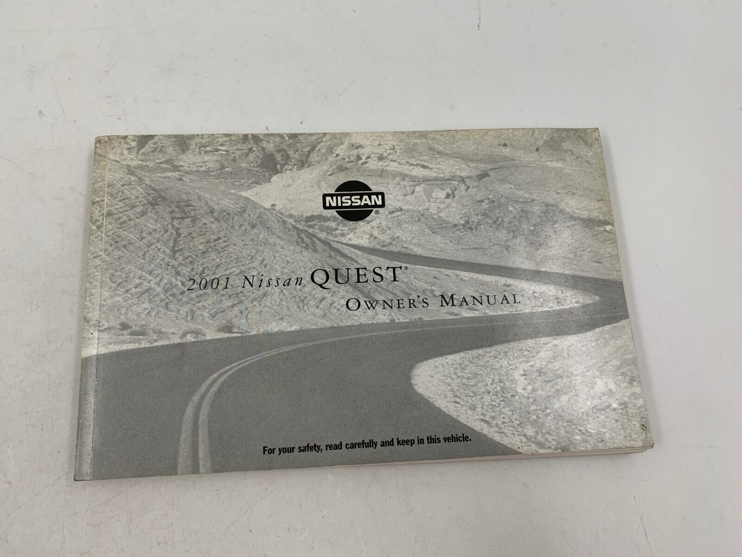 2001 Nissan Quest Owners Manual with Case OEM E02B17025